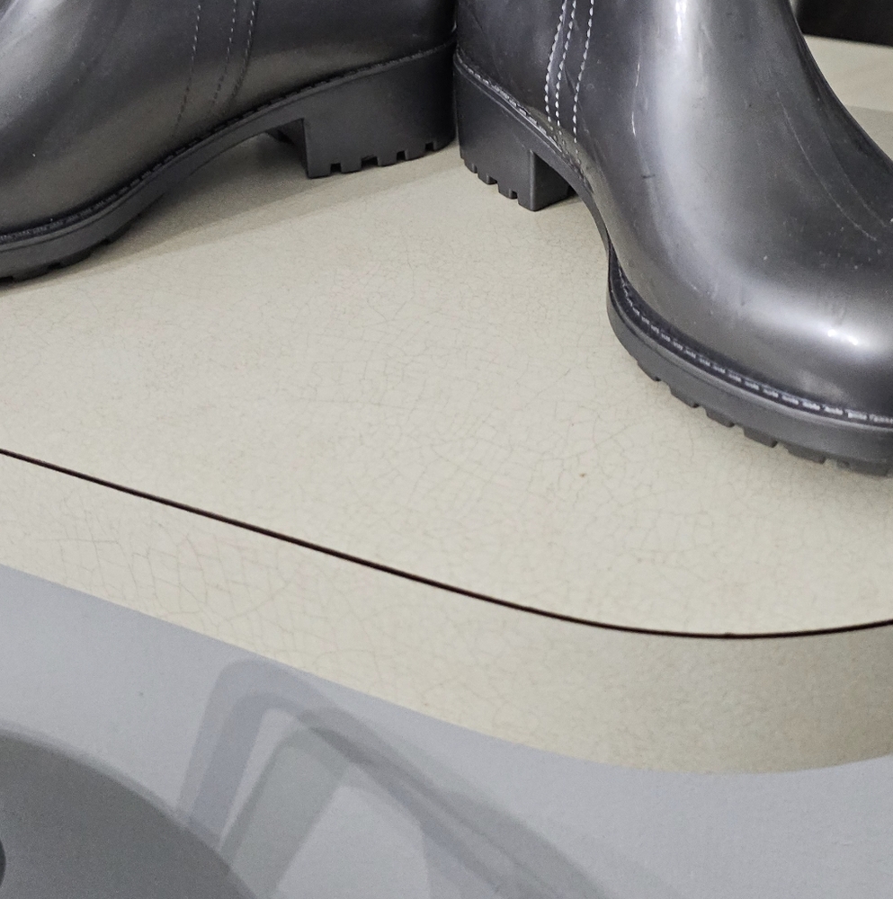 Pewter Rain booties